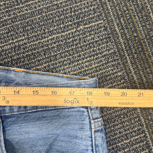 Levi Strauss & Co 501 Original Fit Button Fly Jeans Distressed Mens Size‎ 38x30 - Picture 6 of 13